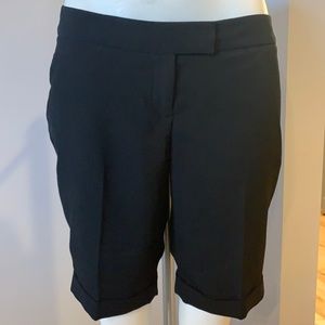 The Limited size 2 Bermuda length black dress shorts 2